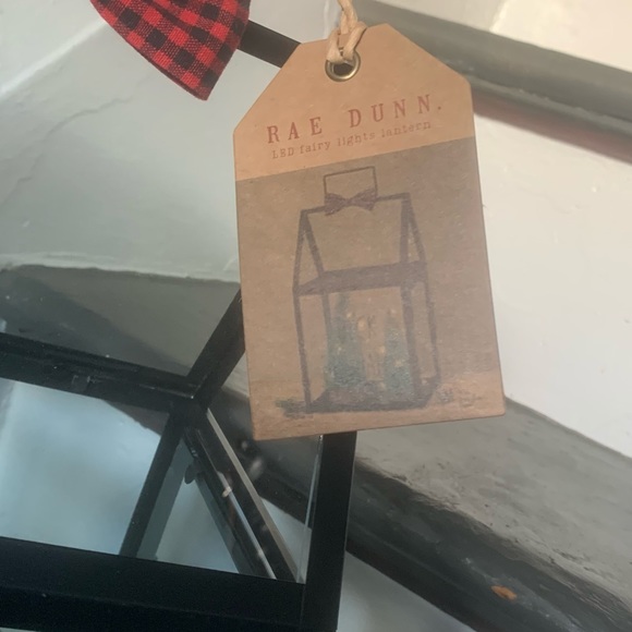 Rae Dunn DECK THE HALLS Fairy Light Lantern - Picture 3 of 9
